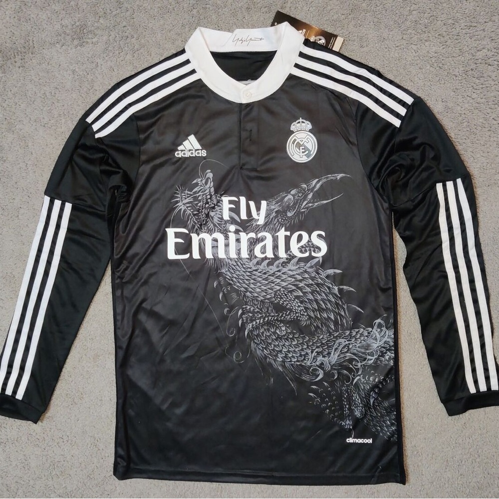 Adidas Real Madrid Black Jersey